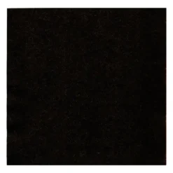 Marie Dumas Paviot Solid Black Dinner Napkins