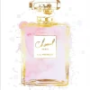 Marie Dumas Perfume Bottle with Pink Splash II