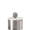 Marie Dumas Pewter Canister with Marble Lid - Small
