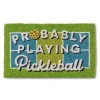 Marie Dumas Pickleball Doormat