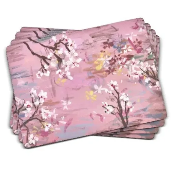 Marie Dumas Pimpernel Emerging Placemats Set of 4