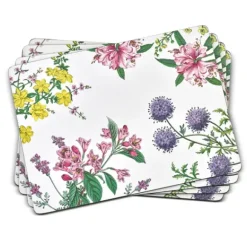 Marie Dumas Pimpernel Stafford Bloom Set of 4 Placemats