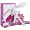 Marie Dumas Pink Bunny Doudou with Pacifier