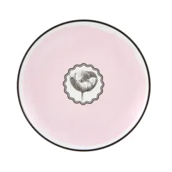 Marie Dumas Pink Herbariae Dessert Plate
