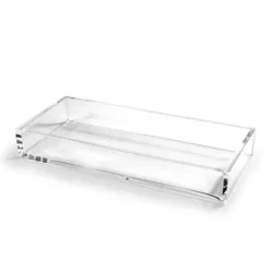 Marie Dumas Platinum Medium Lucite Tray