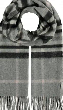Marie Dumas Pure Cashmere Plaid Scarf