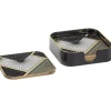 Marie Dumas Radiant Square Coasters - Set of Four