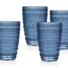 Marie Dumas Rain Drop Blue Hiball - Set of 4