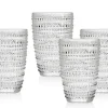 Marie Dumas Rain Drop Clear Hiball Set of 4