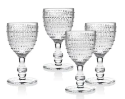 Marie Dumas Rain Drop Goblets - Set of 4