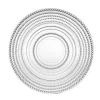 Marie Dumas Rain Drop Salad Plates Set of 4