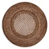 Marie Dumas Rattan Round Dark Natural Plate Charger