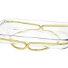 Marie Dumas Rectangular Glass Gold Baking Dish