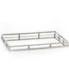 Marie Dumas Rectangular Mirrored Tray - Small