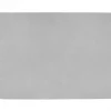 Marie Dumas Rectangular Silver Leather Placemat