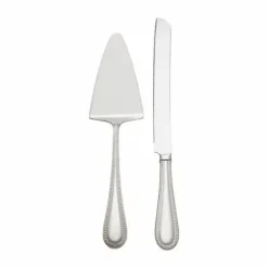 Marie Dumas Reed & Barton Lyndon Cake Servers 2 Piece Set