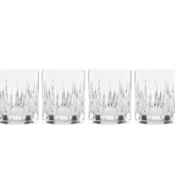 Marie Dumas Reed & Barton Soho Whiskey Glass Set of 4