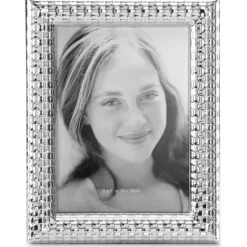 Marie Dumas Reed & Barton Watchband Silver 5x7 Frame
