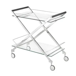 Marie Dumas Reign Silver Bar Cart