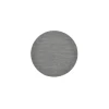 Marie Dumas Round Basketweave Grey Placemat