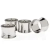 Marie Dumas Round Beaded Napkin Rings Set of 4