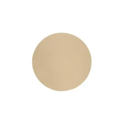 Marie Dumas Round Champagne Leather Placemat