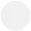 Marie Dumas Round White Leather Placemats
