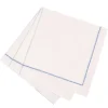 Marie Dumas Royal Blue 25 Piece Hemstitch Dinner Napkins