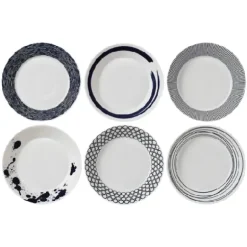 Marie Dumas Royal Doulton Pacific Pasta Bowls Set of 6