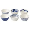 Marie Dumas Royal Doulton Pacific Set of 6 Tapas Bowls