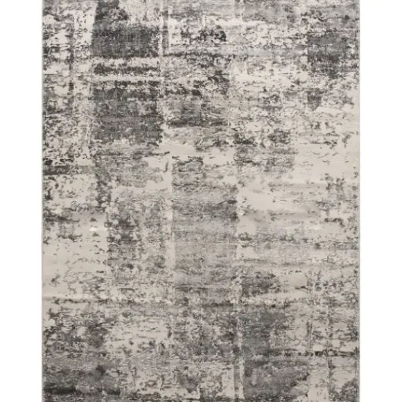Marie Dumas Satya Ivory & Dark Grey Rug 3 x 5"