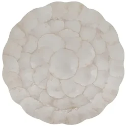 Marie Dumas Scalloped Capiz Placemat