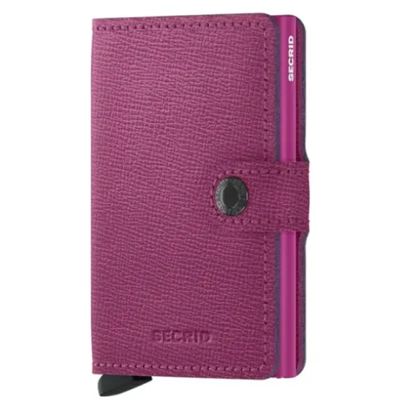 Marie Dumas Secrid Crisple Fuchsia Miniwallet