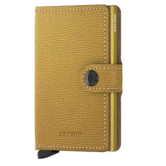 Marie Dumas Secrid Crisple Ochre Miniwallet