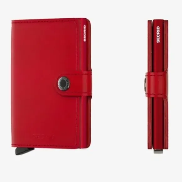 Marie Dumas Secrid Miniwallet Original Red-Red