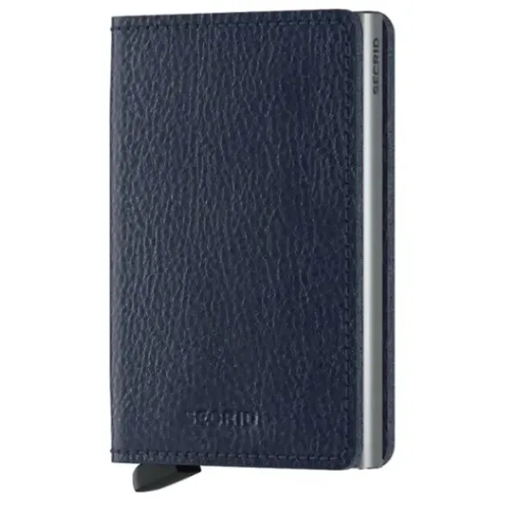 Marie Dumas Secrid Veg Navy Silver Slimwallet