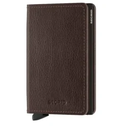 Marie Dumas Secrid Vegan Espresso Slimwallet