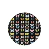 Marie Dumas Set of 4 Monarch Acrylic Coasters