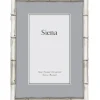 Marie Dumas Siena Bamboo Silver 5x7 Frame