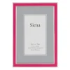 Marie Dumas Siena Enamel Hot Pink 4x6 Frame