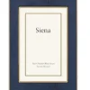 Marie Dumas Siena Gold Lizard Blue 5x7 Frame