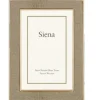 Marie Dumas Siena Gold Lizard Tan 4x6 Frame