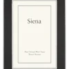 Marie Dumas Siena Lizard Black 4x6 Frame