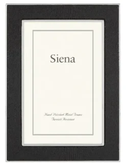 Marie Dumas Siena Lizard Black 4x6 Frame