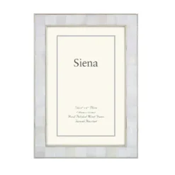 Marie Dumas Siena Mother of Pearl 4x6 Frame