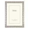 Marie Dumas Siena Silver Metallic Glitter 5x7 Frame