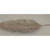 Marie Dumas Silver Exotic Leaf Tray - Medium