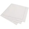 Marie Dumas Silver Grey 25 Piece Hemstitch Dinner Napkins