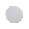 Marie Dumas Silver Luster Round Coasters