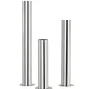 Marie Dumas Silver Set of Three Pipe Vases